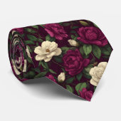 Edgy Gifts For Husband Gardenias Stropdas (Opgerold)