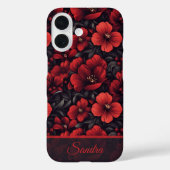Edgy Girls Gift Rose Name Case-Mate iPhone Case (Achterkant)