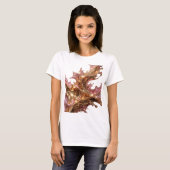 Edgy Gold Gouden Kroon Custom T-shirt (Voorkant volledig)