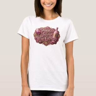Edgy Gold TROTS BURGERS VAN WIJNLAND T-shirt