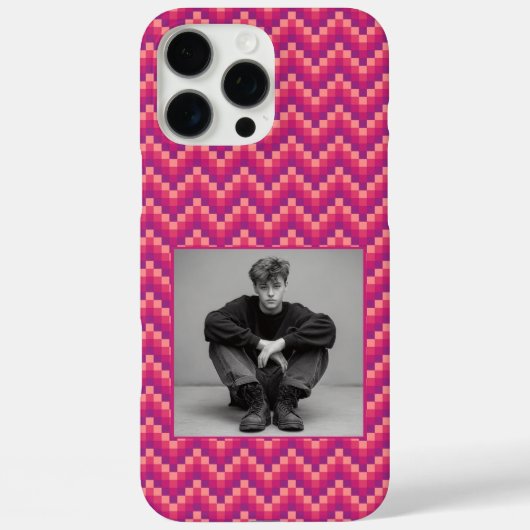 Edgy Graduation Gifts For Girlfriend Chevron Print Case-Mate iPhone Case (Achterkant)