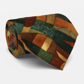 Edgy Graduation Gifts For Him Tiger Skin Stropdas (Opgerold)