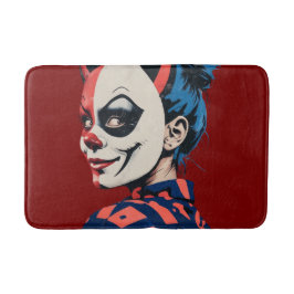 Edgy Harlequin Mask Badmat