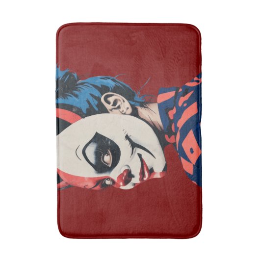 Edgy Harlequin Mask Badmat (Voorkant Verticaal)