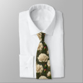 Edgy Mens Accessories Carnation Flower Stropdas (Gebonden)