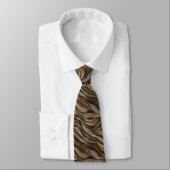 Edgy Menswear Ties Tiger Stropdas (Gebonden)