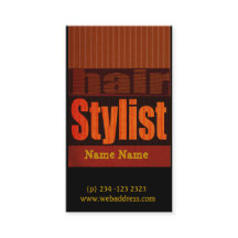 Edgy Modern Typography Salons Hair stylist