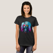 Edgy Poodle Bold Graphic  for Poodle T-shirt (Voorkant volledig)