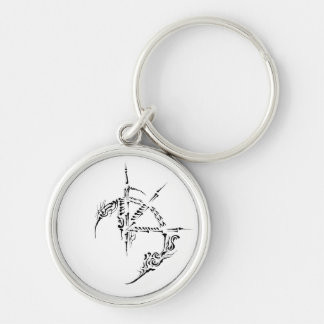 Edgy Tribal Art Sleutelhanger