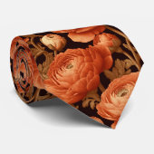 Edgy Valentine Gifts For Him Ranunculus Stropdas (Opgerold)