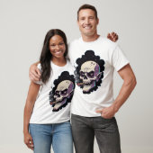 Edgy Vampire Skull T-shirt (Unisex)