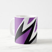 Edgy Zigzag Energy Koffiemok (Voorkant links)