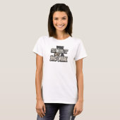Edgy ZOWAT EEN GROOTSE DING Art Composition T-shirt (Voorkant volledig)