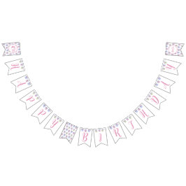 EDIAG Gelukkig Verjaardagsteken Vlaggetjes