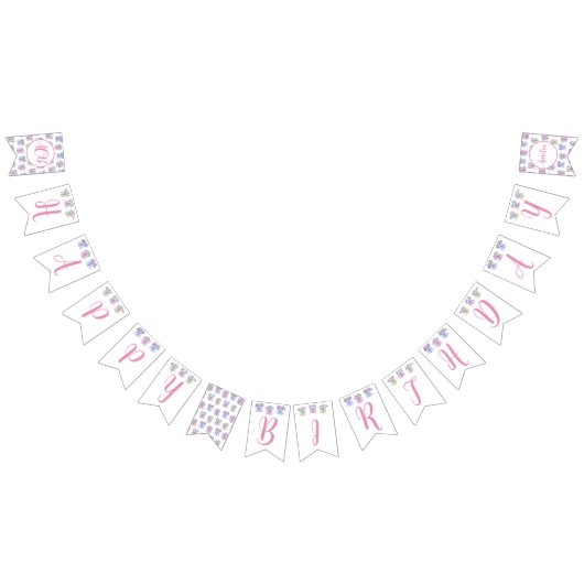 EDIAG Gelukkig Verjaardagsteken Vlaggetjes (Alle)