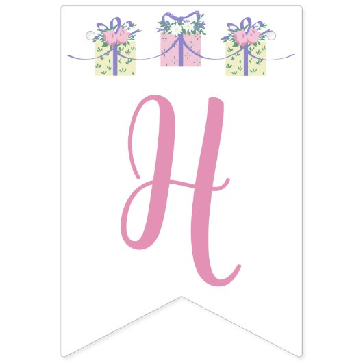 EDIAG Gelukkig Verjaardagsteken Vlaggetjes (Tweede vlag)