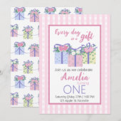 EDIAG verjaardagsuitnodiging Kaart (Voorkant / Achterkant)