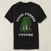Edible Food Forest Permaculture Gardening  T-shirt (Design voorkant)
