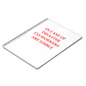 EDIBLE NOTITIEBOEK (Linkerzijde)