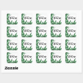 Edibles label Groene Brownie (Vel)