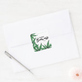 Edibles label Groene Brownie (Envelop)