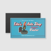 Edie's Auto Officieel Magnet. (Voorkant / Achterkant)