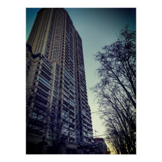 Edificio Chateau Libertador Buenos Aires Argentina Perfect Poster