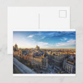 Edificio Metropoli, Gran vía - Madrid, Spain Feestdagenkaart (Voorkant / Achterkant)