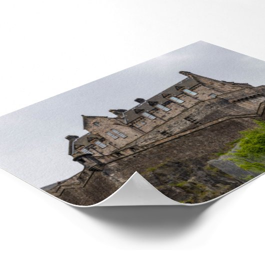 Edimburgh castle poster (Hoek)