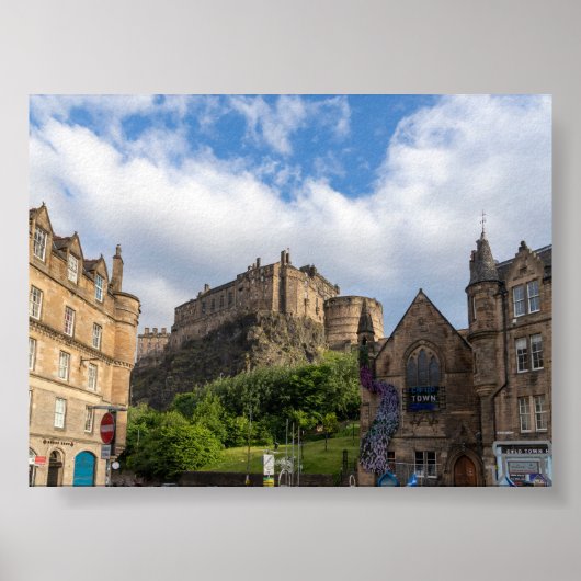 Edimburgh castle poster (Voorkant)