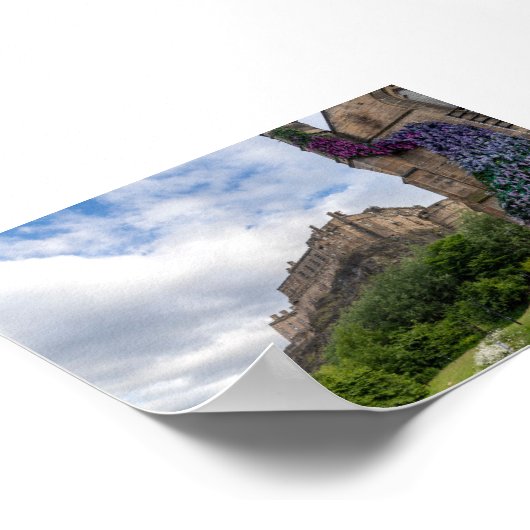 Edimburgh castle poster (Hoek)