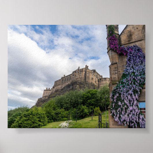 Edimburgh castle poster (Voorkant)