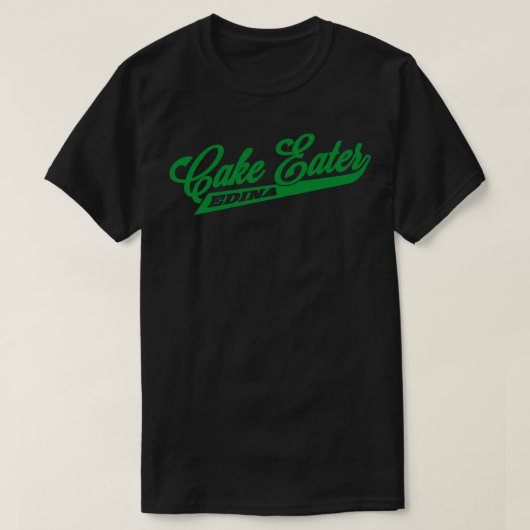 Edina Cake Eater T-shirt (Design voorkant)