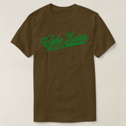 Edina Cake Eater T-shirt (Design voorkant)