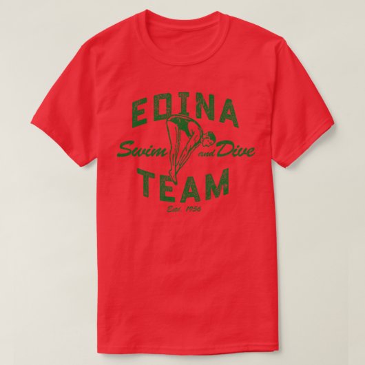 Edina Zwemduikteam 3 T-shirt (Design voorkant)