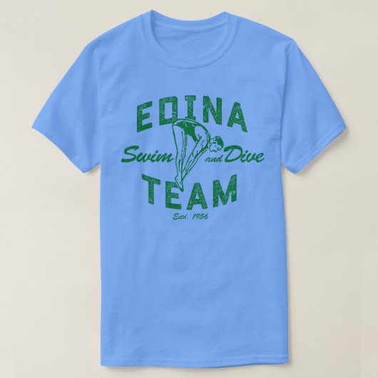 Edina Zwemduikteam 3 T-shirt (Design voorkant)