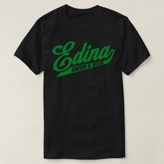 Edina Zwemduikteam 4 T-shirt (Design voorkant)