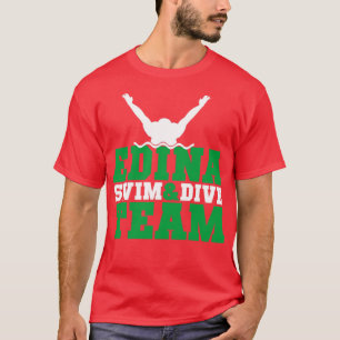 Edina zwemmen duikteam13 t-shirt