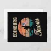 Edinburg Texas Briefkaart (Voorkant / Achterkant)