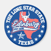 Edinburg, Texas Magneet (Voorkant)