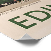 Edinburgh Art Scotland Travel Poster Scottish Prin (Hoek)