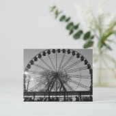 Edinburgh Big Wheel Briefkaart (Staand voorkant)