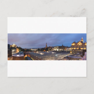 Edinburgh bij Twilight Briefkaart