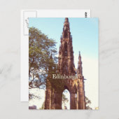 Edinburgh Briefkaart (Voorkant / Achterkant)