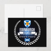 Edinburgh Briefkaart (Voorkant / Achterkant)
