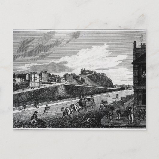 Edinburgh Briefkaart (Voorkant)