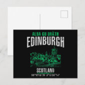 Edinburgh Briefkaart (Voorkant / Achterkant)