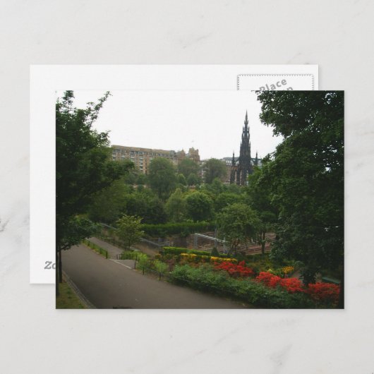 Edinburgh Briefkaart (Voorkant / Achterkant)