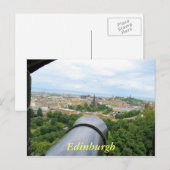 Edinburgh briefkaart (Voorkant / Achterkant)