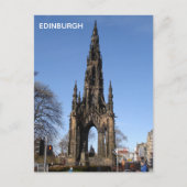 Edinburgh Briefkaart (Voorkant)